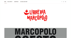 Desktop Screenshot of libreriamarcopolo.com